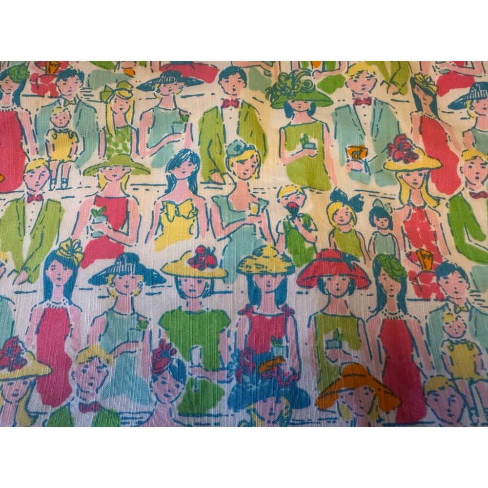 Lilly Pulitzer Roslyn Skirt Giddy Up Grandstand
Kentucky Derby EUC Sz 12 - Picture 9 of 10